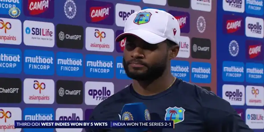 Had a Great Chat with Great Man MS Dhoni: Hope