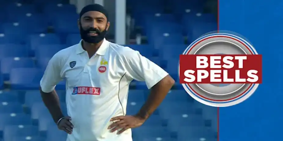 Simarjeet's 6/52 vs Jammu & Kashmir in 1st Inns