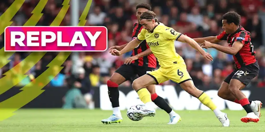 Bournemouth vs Brentford: Replay