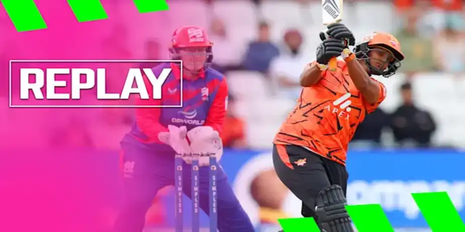 SunRisers Leeds vs Southern Brave: Replay