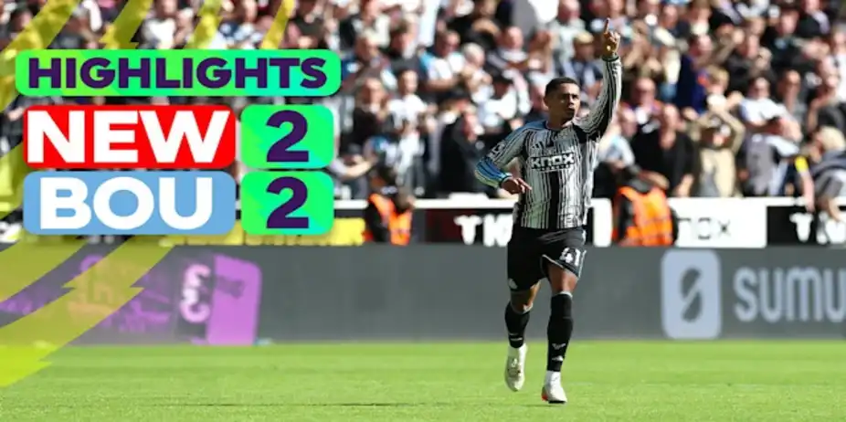 Newcastle vs Bournemouth: Highlights