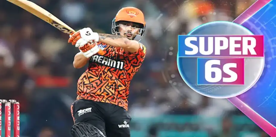 RCB vs SRH: SRH Super 6s