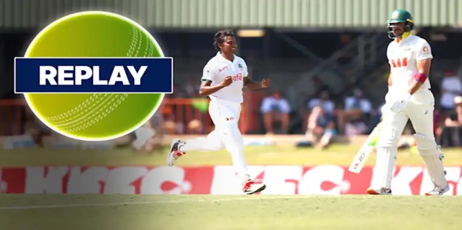 1st Test: AUS vs BAN, Day 1 Replay