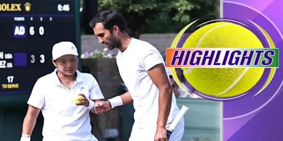 Bhambri/Jiang vs Arevalo/ Zhang: Rd 2 Highlights
