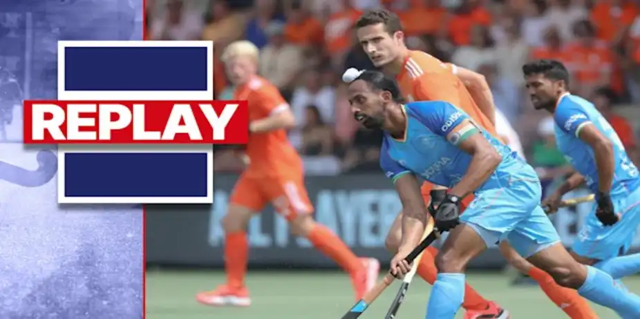 Netherlands vs India: Replay
