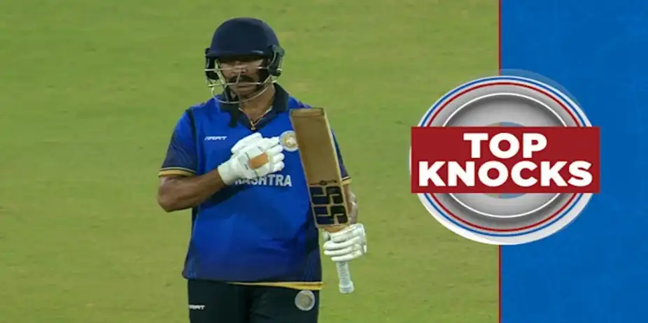 Vishvarajsinh’s 165* vs Punjab in SF