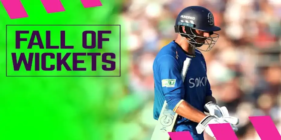 MI London Fall of Wickets vs London Spirit