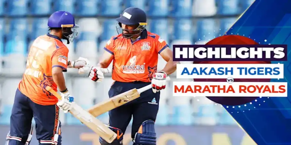 Aakash Tigers MWS vs MSC Maratha Royals: Highlights
