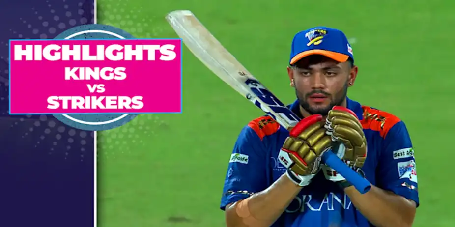Central Delhi Kings vs North Delhi Strikers: Highlights