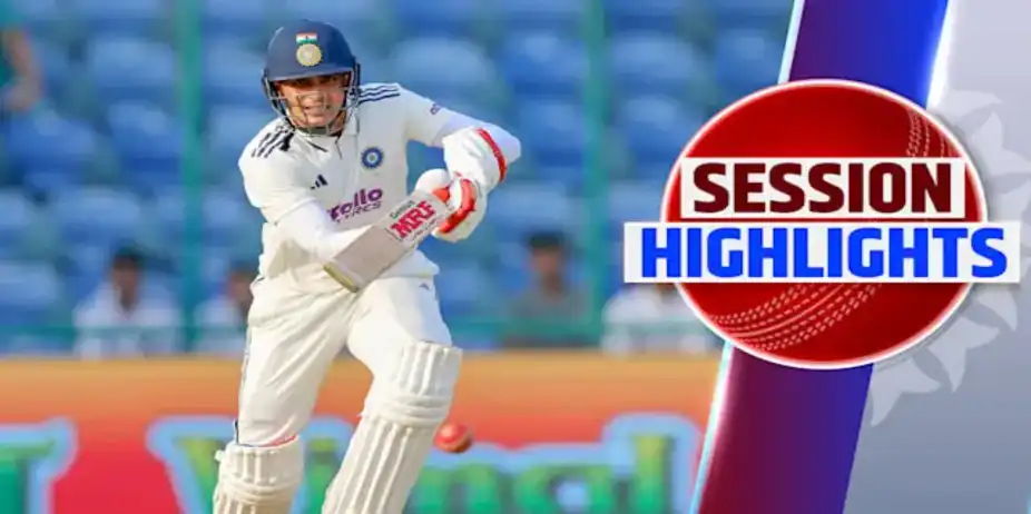 IND vs WI: 2nd Test - Day 1, 3rd Session Highlights