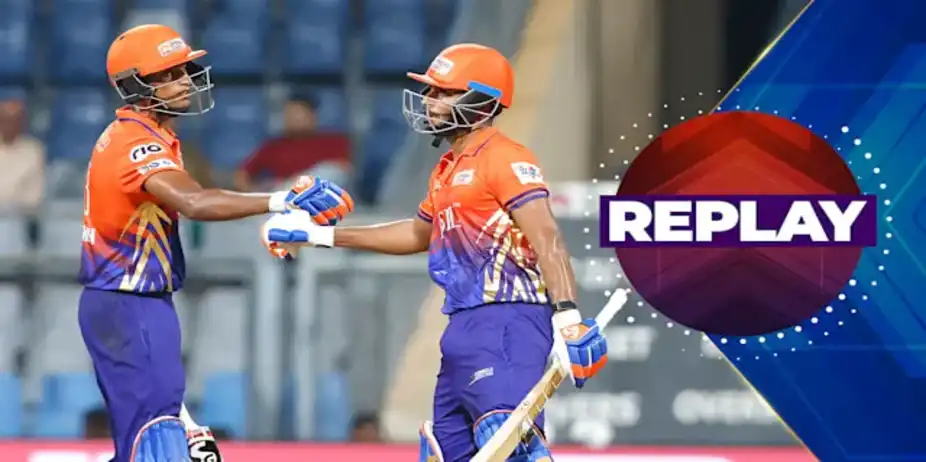 Aakash Tigers vs Sobo Mumbai Falcons: Replay