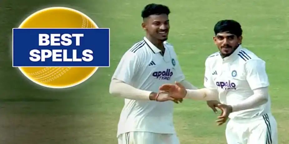 Bhute's 3/35 vs AUS A in 2nd Multi-day Match, 1st Inns