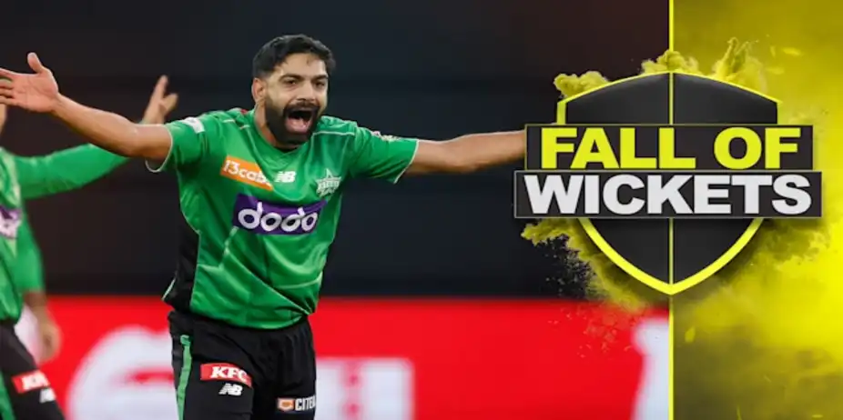 Perth Scorchers Fall of Wickets vs Melbourne Stars