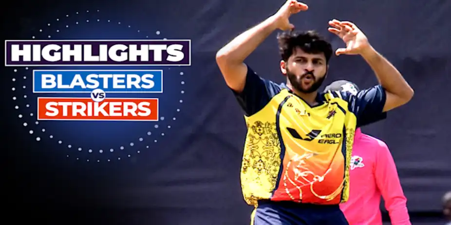 Bandra Blasters vs Eagle Thane Strikers: Highlights