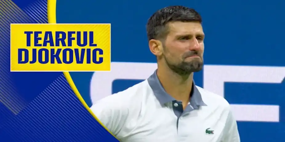 Djokovic Fights Through Pain during Rd 1 Loss
