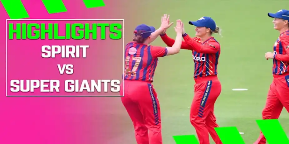 London Spirit vs Manchester Super Giants: Highlights