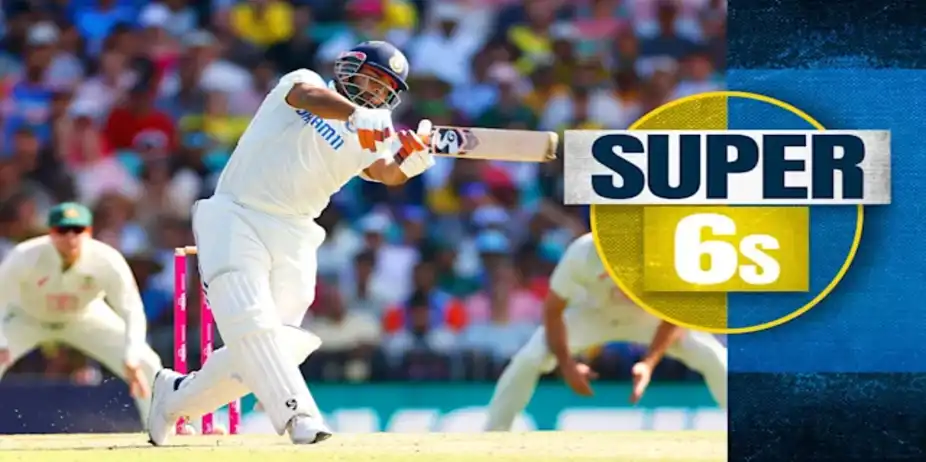AUS vs IND, 5th Test: Smashing Sixes