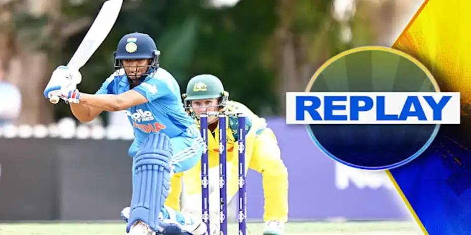 AUS W vs IND W: 3rd ODI, Replay