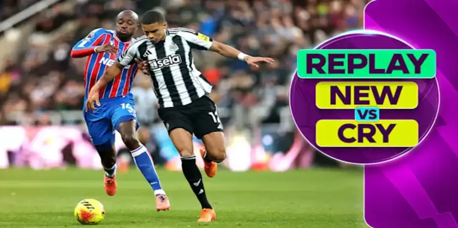 Newcastle vs Crystal Palace: Replay