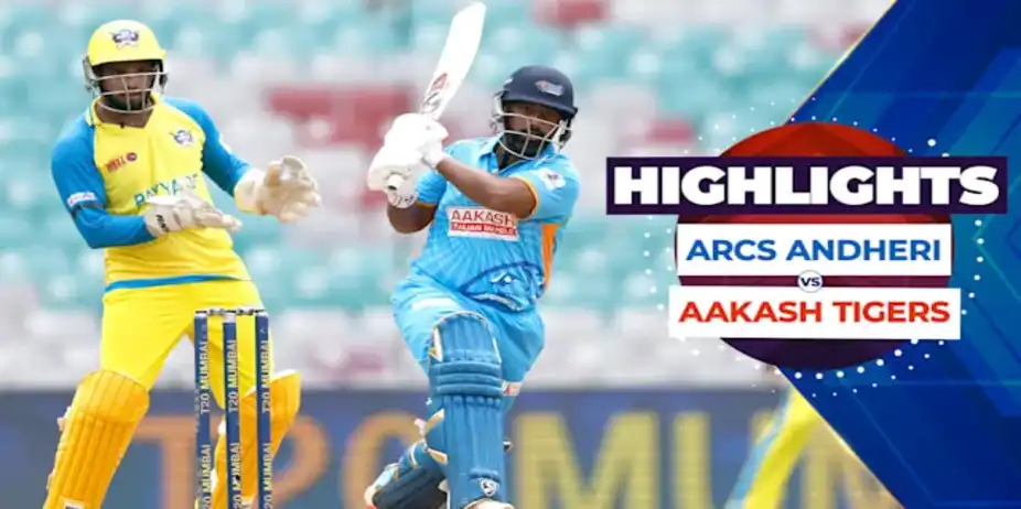 Arcs Andheri vs Aakash Tigers MWS: Highlights