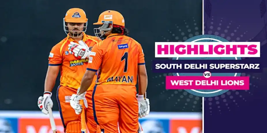 South Delhi Superstarz vs West Delhi Lions: Highlights