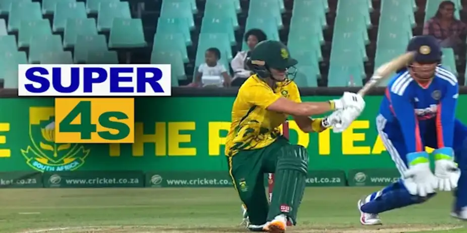 SA W Super 4s vs IND W