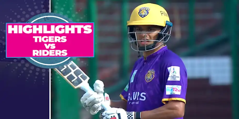 New Delhi Tigers vs East Delhi Riders: Highlights
