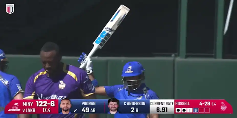 Pooran's Fifty In Style!