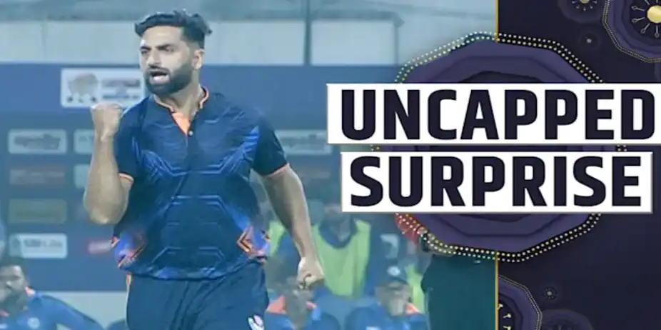 8.40 Cr! Uncapped Auqib Joins DC