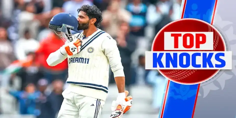 Jadeja's 53 vs ENG in 5th Test, 2nd Inns