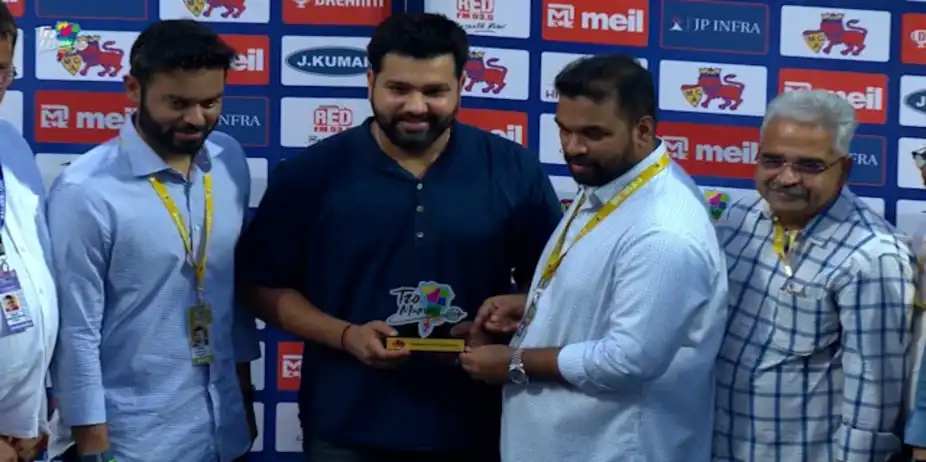 Rohit Graces T20 Mumbai League 2025