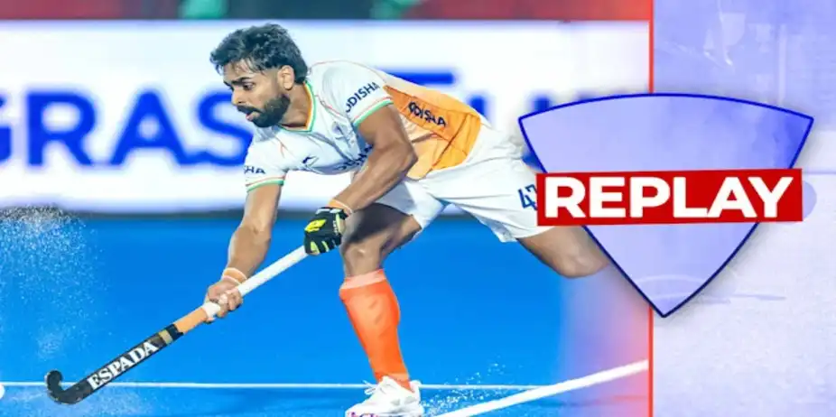 Replay: India vs England