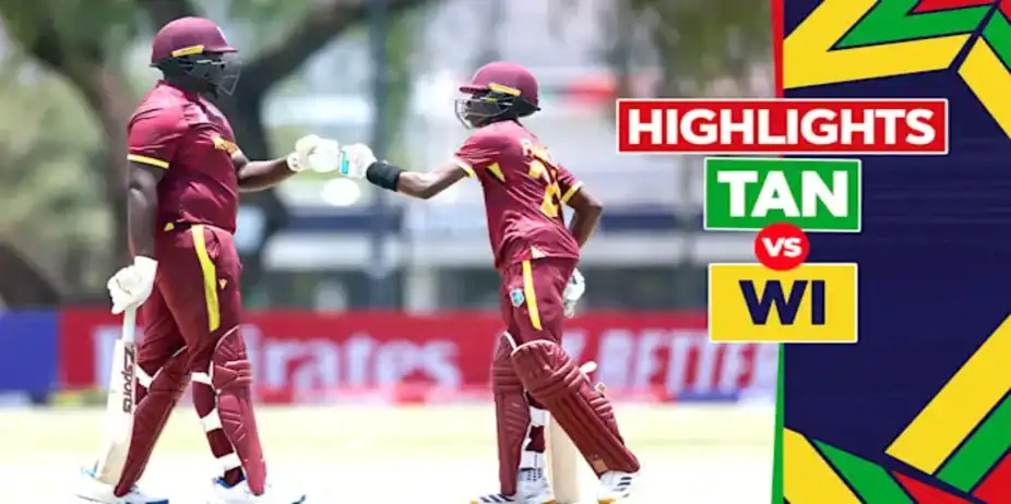 Tanzania vs West Indies: Highlights