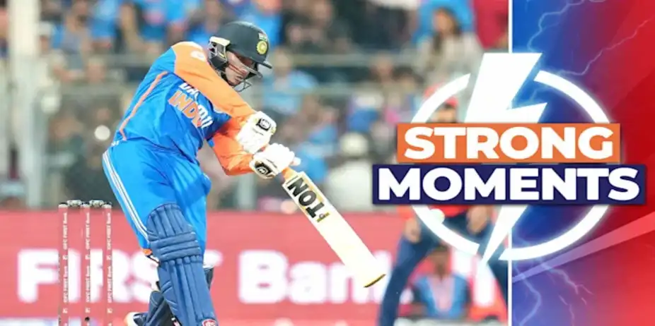 6, 6! Abhishek's Smashing Fifty