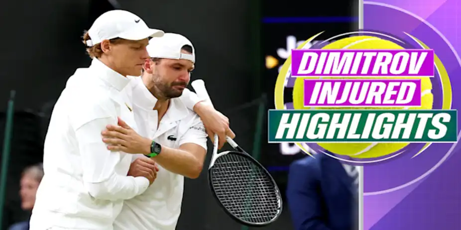 Sinner vs Dimitrov: Rd 4 Highlights