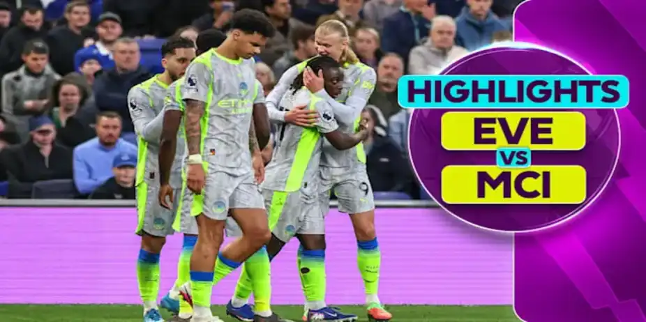 Everton 3-3 Manchester City