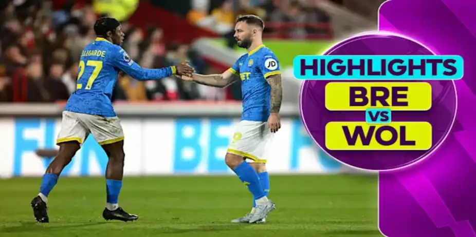 Brentford 2-2 Wolves