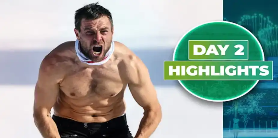 Winter Olympics: Day 2, Highlights