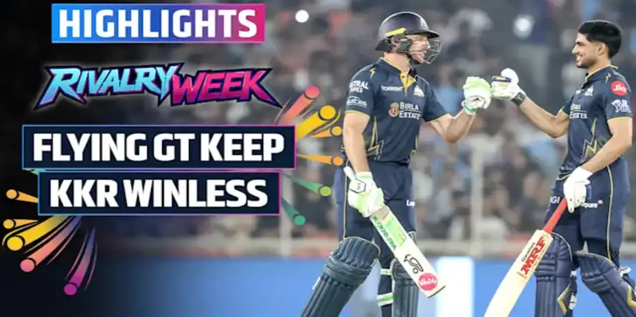 GT vs KKR: Highlights