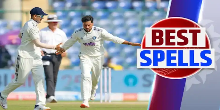 Kuldeep's 5/82 vs WI in 2nd Test, 1st Inns