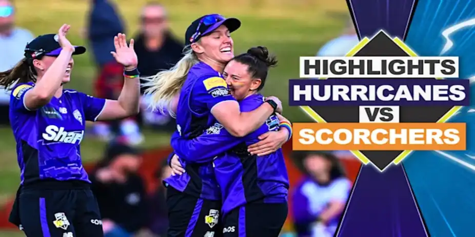 Hobart Hurricanes vs Perth Scorchers: Highlights