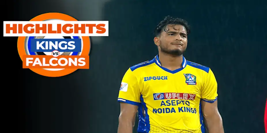Noida Kings vs Lucknow Falcons: Highlights