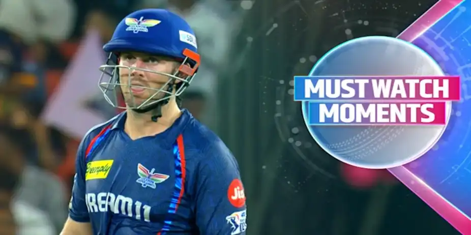 6,4,6,4,4! Rashid Faces Marsh's Fury