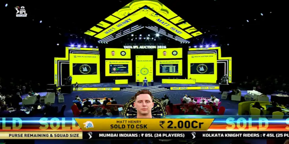 2 Cr! CSK Add Experience in Henry