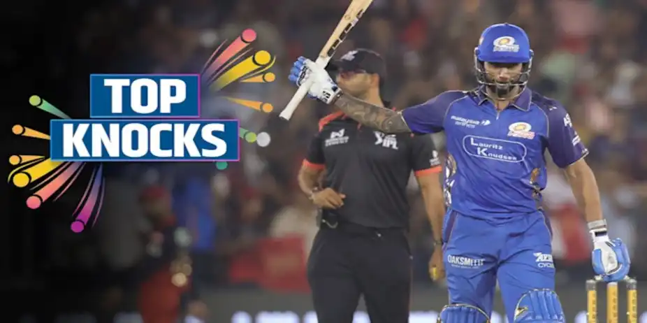 Tilak's 57 vs RCB