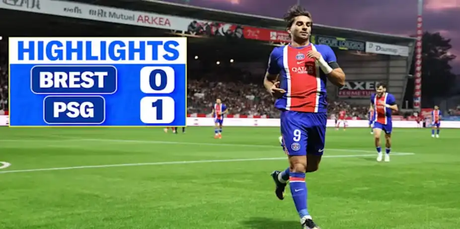 Brest vs Paris Saint-Germain: Highlights