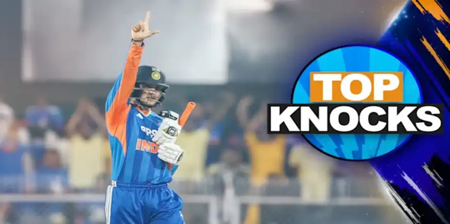 Abhishek's 68* vs NZ in 3rd T20I