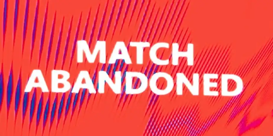 Match Abandoned Due to Rain