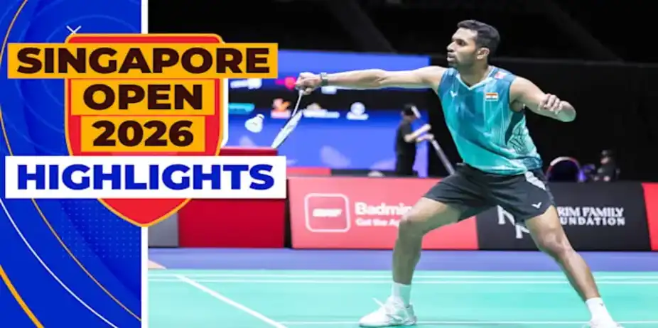 HS Prannoy vs Loh Kean Yew: R16, Highlights