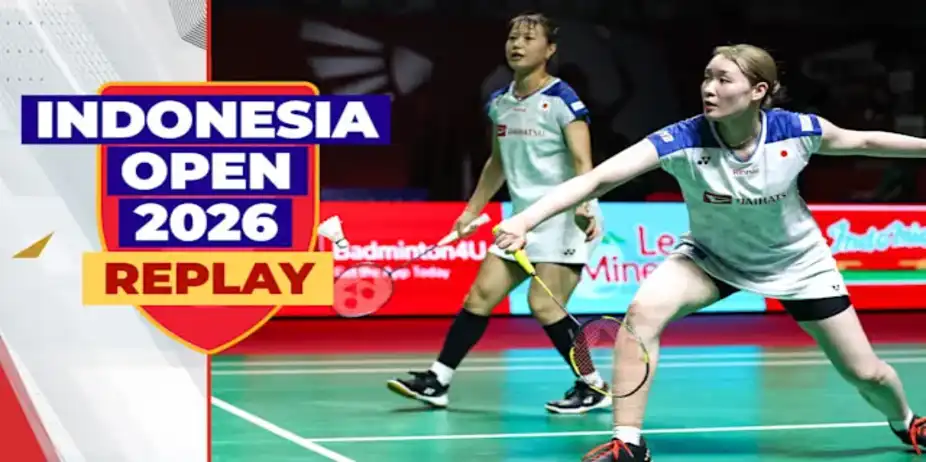 BWF Indonesia Open: R32, Court 1, Replay